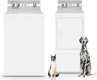 Side by Side Washer & Dryer Set